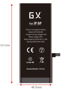 GX for Apple 6P with standard capacity battery