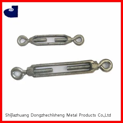 Galvanized carbon steel Eye and Eye Turnbuckle