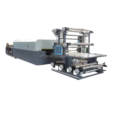 Hot Melt Film Flatbed Double PTFE Belt Laminating Machine with Heating and Cooling Zones