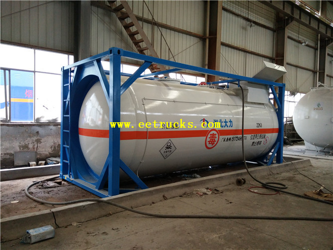 20ft Liquid Chlorine Tanker Containers