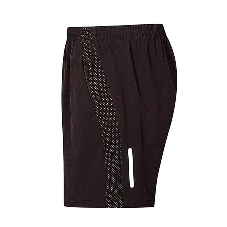 Wholesale Unisex Quick Dry Black Running Shorts