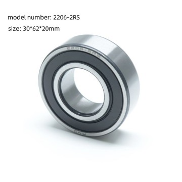 Free Sample High Quality Chrome Steel 2206 Bearing 2206 2RS Miniature Self-aligning Ball Bearing