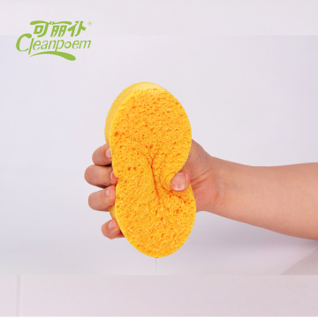 2017 New produce yellow bath cartoon cellulose sponge