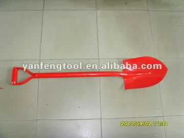 All Steel Metal Handle Shovel