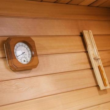 Indoor traditional dry sauna