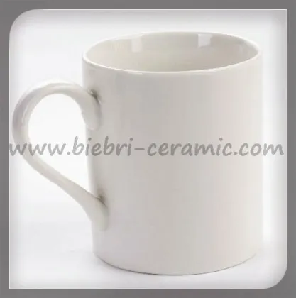 White Porcelain Tea Mugs