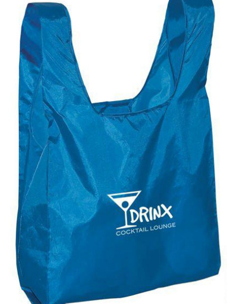 Nylon Tote Shopping Bag With Custom Logo