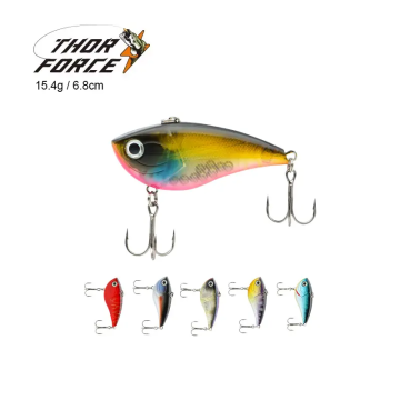THORFORCE 68mm 15.4g Silicone & Hard Bait Fishing Lure for Pike VIB
