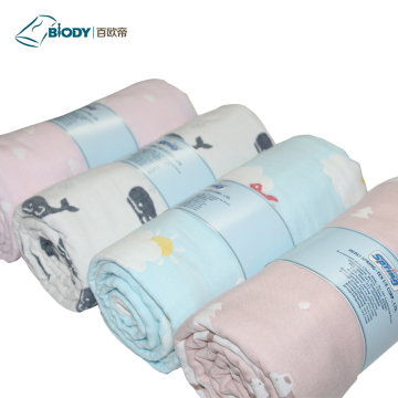 Plain Uper Soft Animal Baby Multilayer Blanket