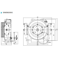 အမြဲတမ်း magnet synchronous gractress traction စက်စက်