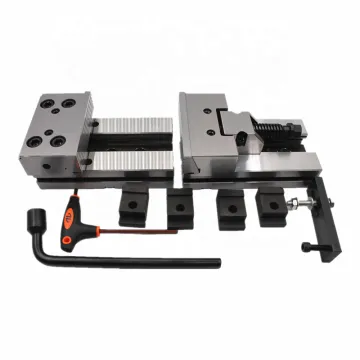 QZ84175-2 Precision Tool Maker Vise - CNC Machining Vises with Wooden Box