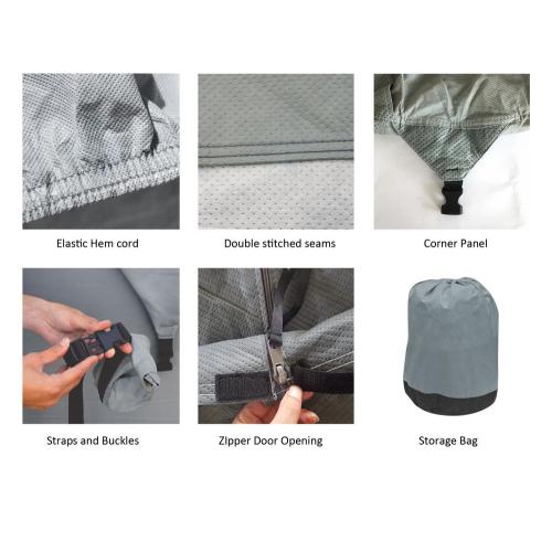 High quality waterproof Protection All Weather RV cover