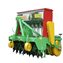 Meer dan 90 pk door een tractor aangedreven bemestende planter zonder grondbewerking;