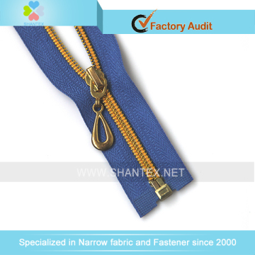 No. 5 Nylon Zipper Gold Teeth