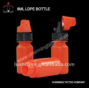 8ml PE Dental Adhesive Plastic Cosmetic Dropper Empty Bottle
