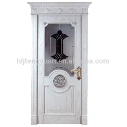 Mongolia House Wood Bathroom Doors