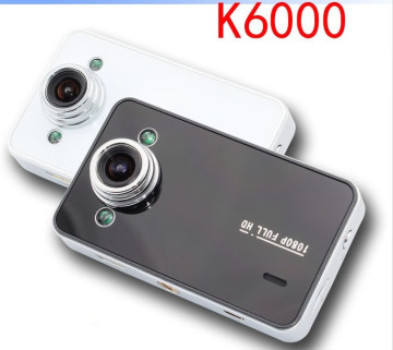 K6000 Car Camera Novatek Chipset Car Video Recorder FHD 1920*1080P 25FPS 2.7 inch TFT Screen with G-sensor Registrator for Car