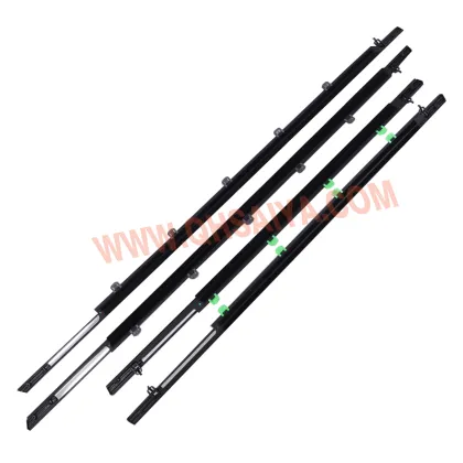 Acura RDX 2013-18 Front Door Weatherstrip Belt Seal Window Moulding Trim (72450-TX4-A01 72410-TX4-A01)