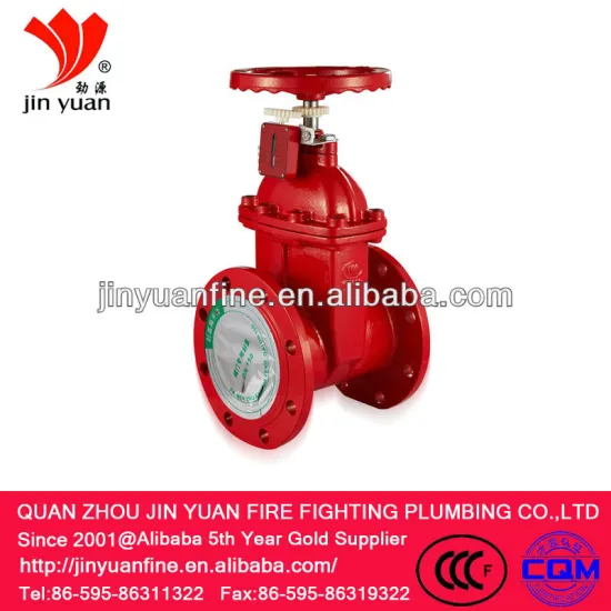 Fire signal gate valve,gate valve handles