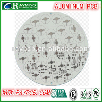 Custom aluminum pcb board , 1.0mm / 1.2mm / 1.6mm round aluminum led pcb