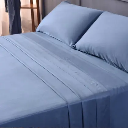 300TC 100% organic bamboo duvet cover bedding sets