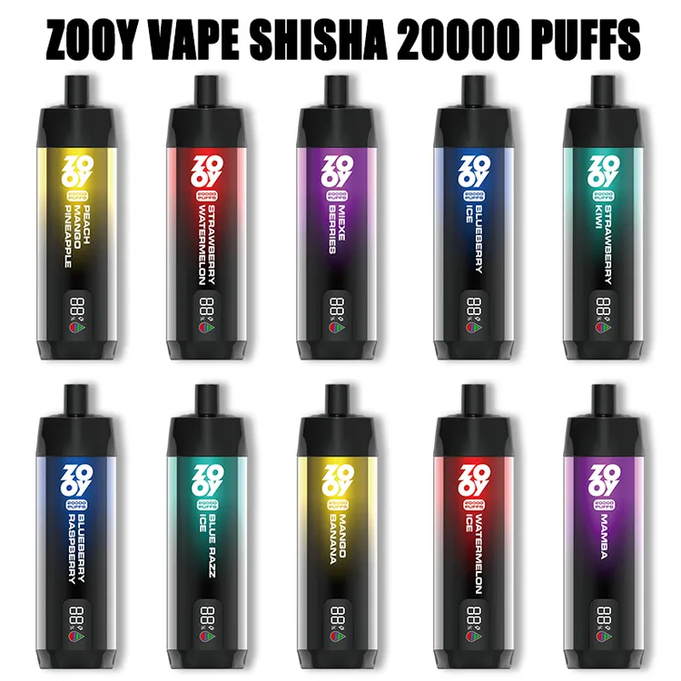 Zooy Shisha 20k Puff vape grosir