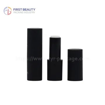 Plastic Black Lipstick Container