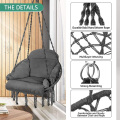 HR Hammock Chair Macrame Swing hanging swing chair