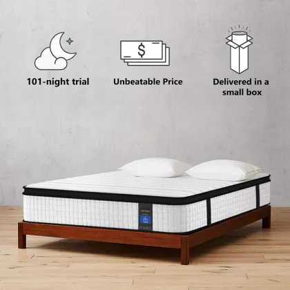 Pressure Relieving CoolGel Memory Foam Mattress