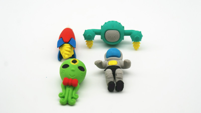 Astronaut-shaped 3D Eraser