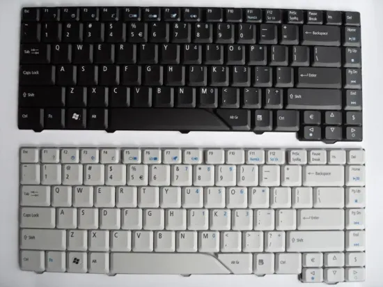 Gray / Black New Acer Aspire 4520, 4710, 4720 Laptop Keyboard - Pk1301k0100