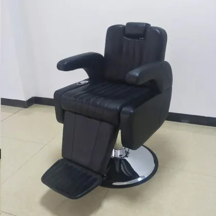 Whit Salon Sets: Barber Chairs and Furniture for Beauty Salons