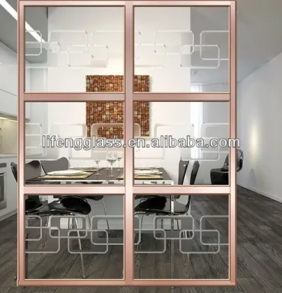 Acid etched frosted home design house designs cabinet decorative glass