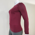 Burgundy Zip Show Shirts Women's Horse Riding Apparel