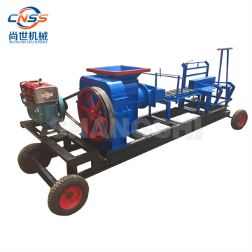 Diesel Clay Brick Extruding Dry Pressing Machine in India