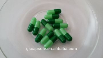 2 high quality empty gelatin capsules