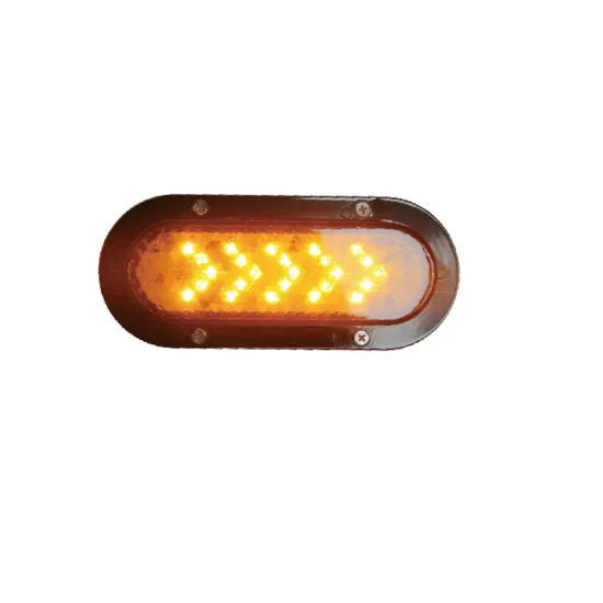 6 Inch Truck Trailer LED Marker Light with Reflex Side Marker and Dynamic Indicator
