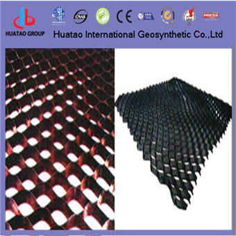 HDPE geocell used in road construction