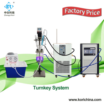 Turnkey solution glass reactor system1-200l