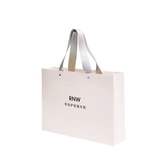 White Cosmetic Packaging Bag