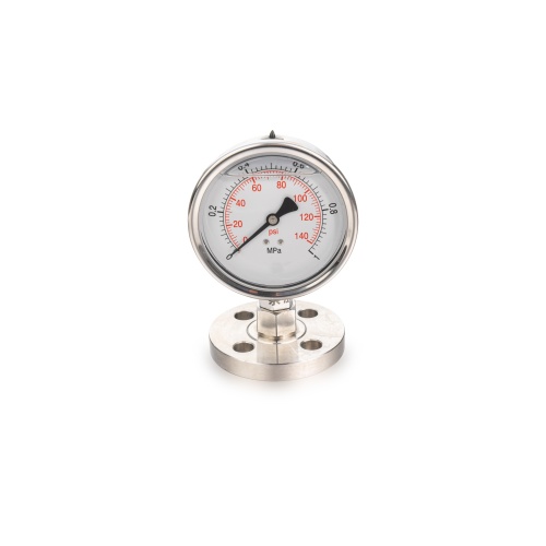 Vysoko kvalitná všetka z nehrdzavejúcej ocele obyčajný tlakomer
