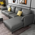 Nordic living room fabric sofa simple modern multifunctional