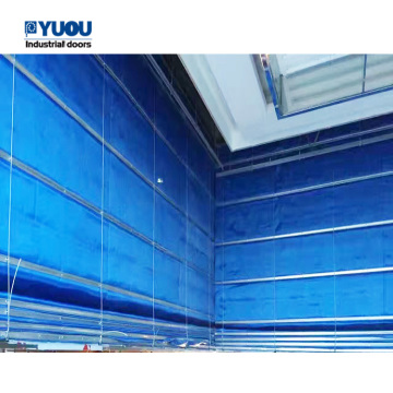 Fire Rated PVC Roller Shutter Door for CCC Certified Interior Shops and Underground Parking