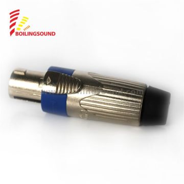 4 pin metal speaker connector