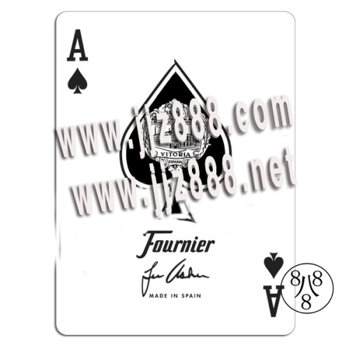 Fournier 2818 Plastic Poker Marked Cards 