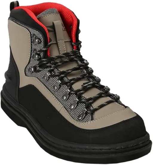 Durable Rubber Bottom Wading Shoe for Fishing