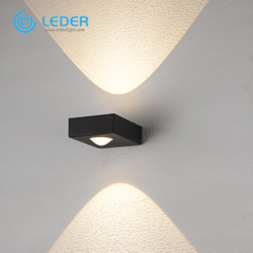 LEDER Quality Black up down indoor wall light