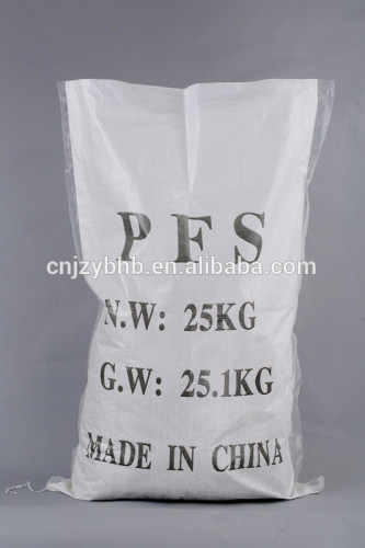 Chemical Auxiliary Agent Classification water chemical Polymer Ferric Sulphate PFS