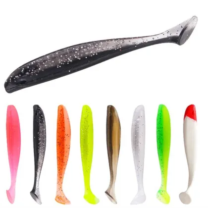 RUNTOO Plastic Fishing Lure Rubber Bionic Fishlike Soft Bait Shad Baits