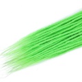 1B GRÜNe Dreadlock-Erweiterungen in verschiedenen Farbtönen